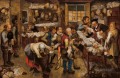 Der Zöllner Büro Pieter Brueghel der Jüngere